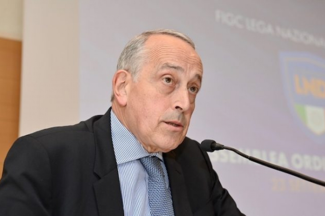 Elezioni LND, Giancarlo Abete rieletto Presidente all’unanimità. Confermato Vice Presidente Vicario Christian Mossino